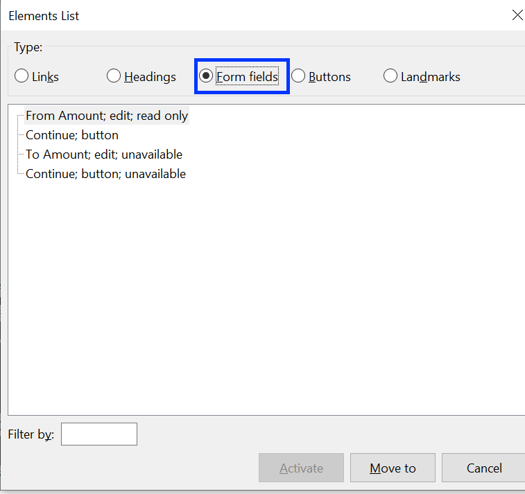 Disabled read as dimmed and readonly for input read as readonly